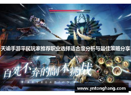 天谕手游平民玩家推荐职业选择适合度分析与最佳策略分享